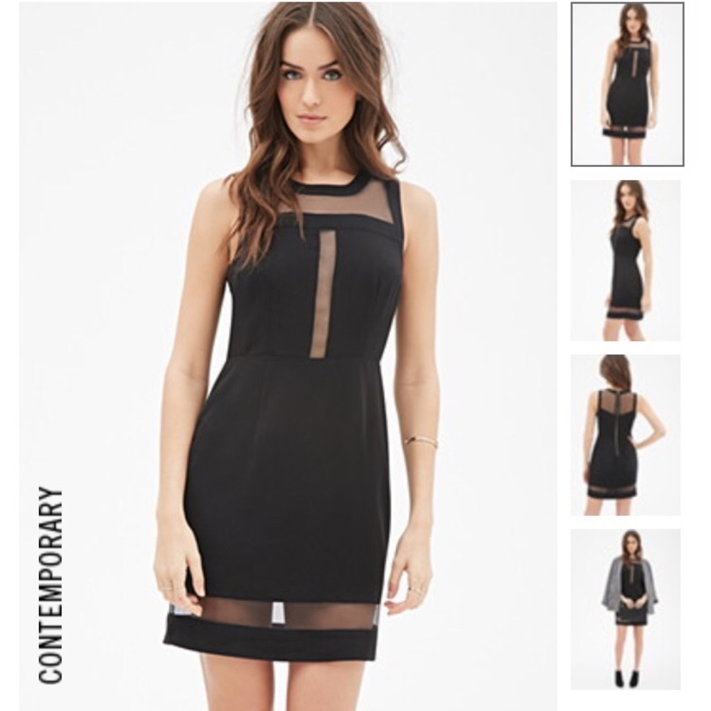 Forever 21 black dress